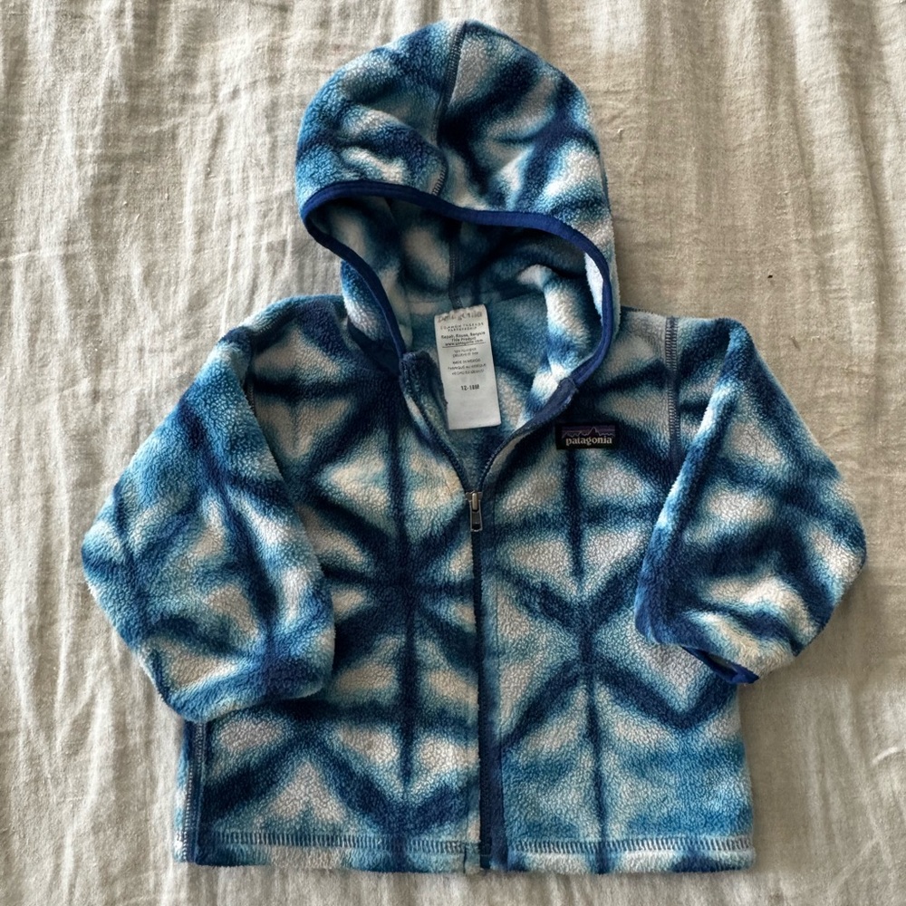 Tie die fleece Patagonia 12-18m